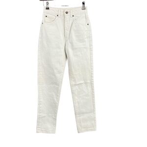 Edwin Jeans White London Slim Five-Pocket Japan Made Size Tag 27x32 Actual 24”